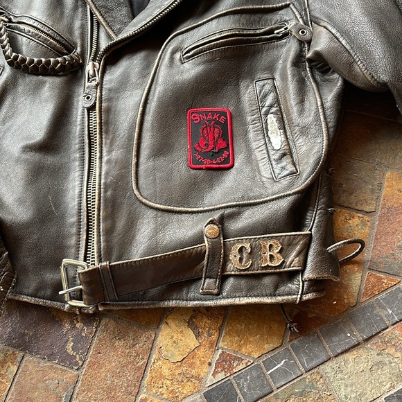 ORIGINAL VINTAGE EDITION GUESS JEANS MOTORCYCLE JACKET BY GEORGES MARCIANO 1985 - Picture 5 of 16